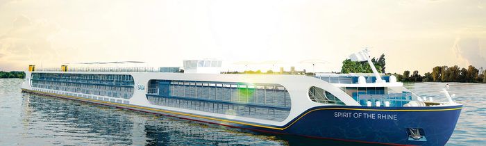 A photo of the Spirit of the Rhine cruise ship
